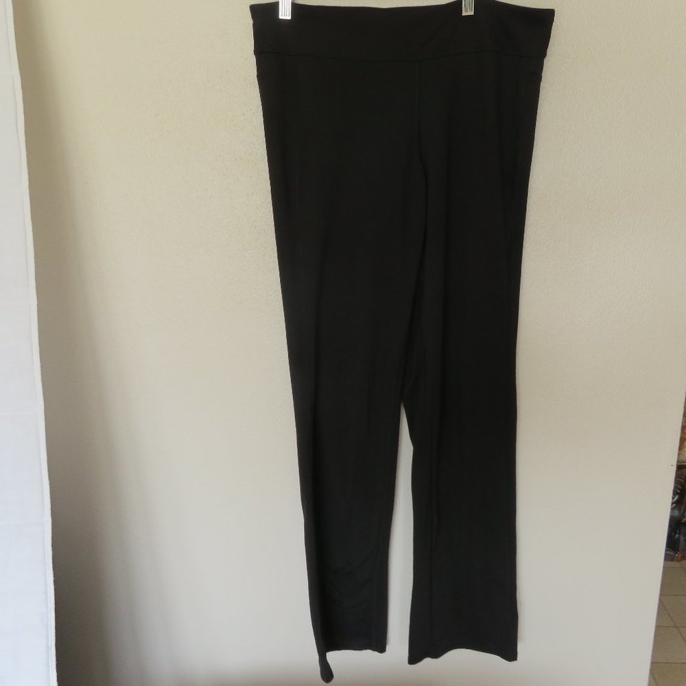 Champion Black Wide Waist Band Athletic Pants Size L